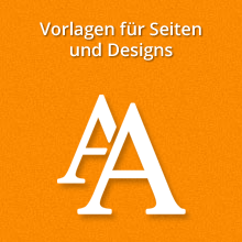 Vorlagen für Seiten und Designs